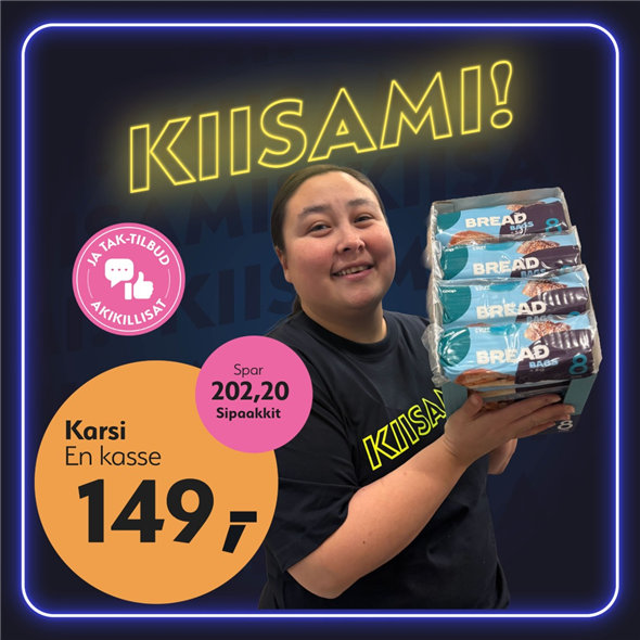 Coop fryseposer 8L  ‼️‼️MALUGIUK AATSAAT TALLIMANNGORNEQ 30.10.2026 AASASSAAMMATA - bemærk det skal først afhentes fredag den 30.10.2026‼️‼️