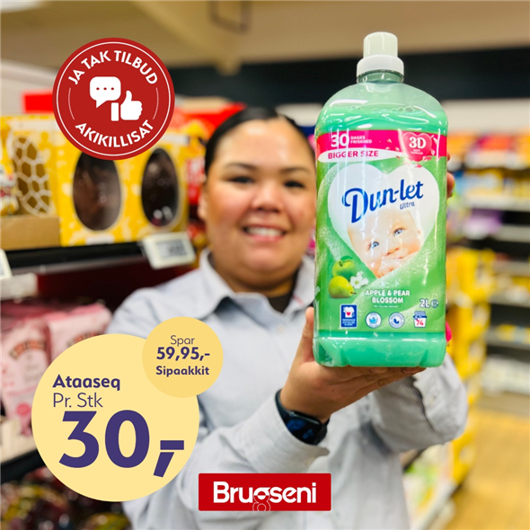 Dun-let æble skyllemiddel 2L