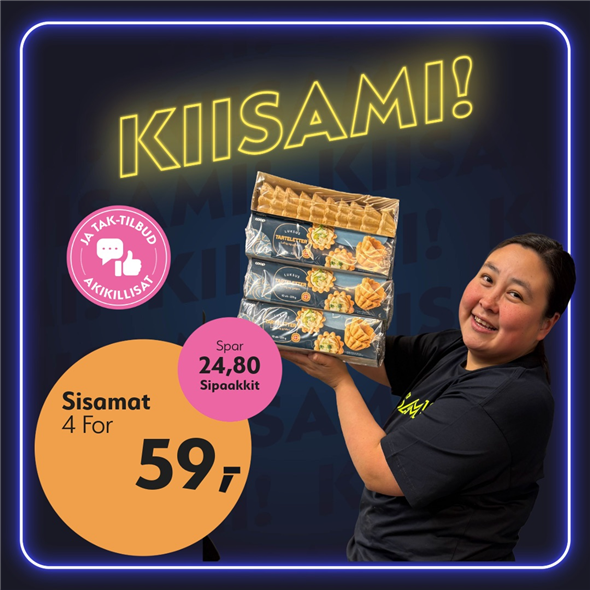 Coop tarteletter 225g ‼️‼️MALUGIUK AATSAAT TALLIMANNGORNEQ 30.10.2026 AASASSAAMMATA - bemærk det skal først afhentes fredag den 30.10.2026‼️‼️