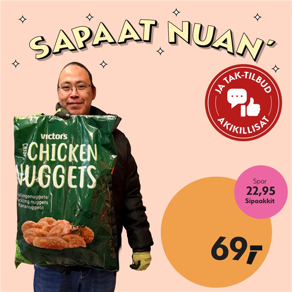 Victors kyllinge nuggets