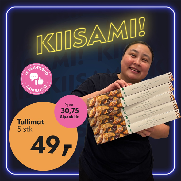ÄM bagepapir 18ark‼️‼️MALUGIUK AATSAAT TALLIMANNGORNEQ 30.10.2026 AASASSAAMMATA - bemærk det skal først afhentes fredag den 30.10.2026‼️‼️