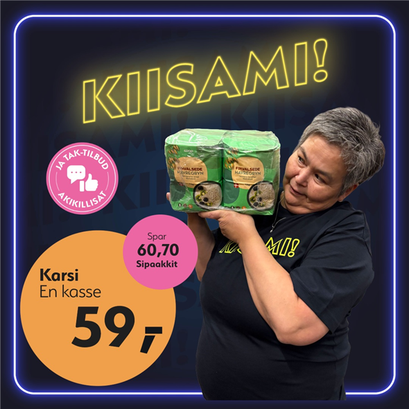 Coop havregryn fine‼️‼️MALUGIUK AATSAAT TALLIMANNGORNEQ 30.10.2026 AASASSAAMMATA - bemærk det skal først afhentes fredag den 30.10.2026‼️‼️