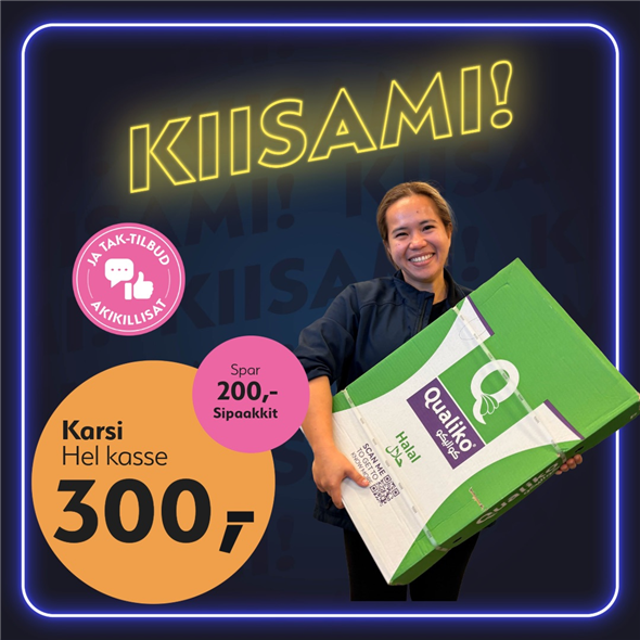 Hel kylling karsi‼️‼️MALUGIUK AATSAAT TALLIMANNGORNEQ 30.10.2026 AASASSAAMMATA - bemærk det skal først afhentes fredag den 30.10.2026‼️‼️