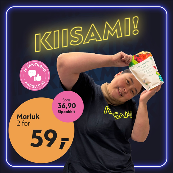 ÄM flydende color ‼️‼️MALUGIUK AATSAAT TALLIMANNGORNEQ 30.10.2026 AASASSAAMMATA - bemærk det skal først afhentes fredag den 30.10.2026‼️‼️